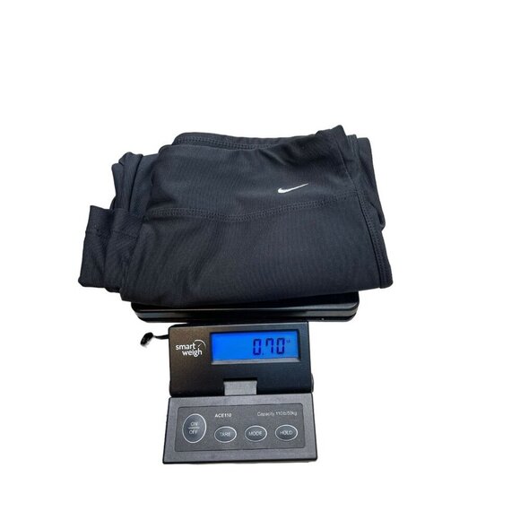 NIKE DRI-FIT SIZE S WOMEN'S BLACK SOLID YOGA PANTS ACTIVEWEAR PANTS Elastic - Picture 5 of 5